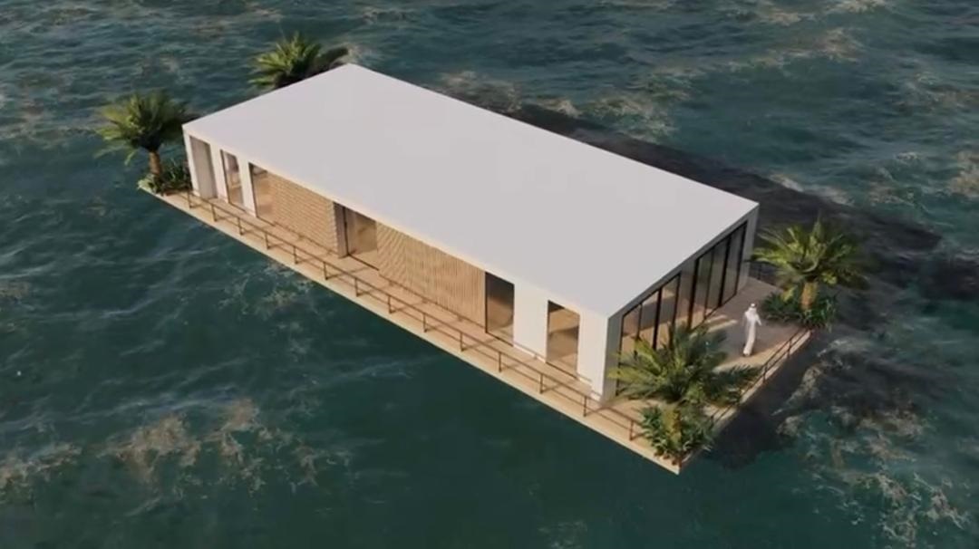 Floating Buildings including Floating Hotel,Villa,..