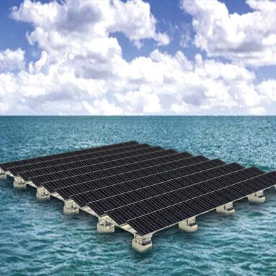 ( Floating solar pv)Semi Floatable Solar pv